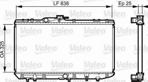 KOYORAD PA010271T - Радиатор, охлаждение двигателя autospares.lv