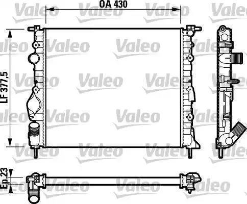 Nissens 63937A - Радиатор, охлаждение двигателя autospares.lv