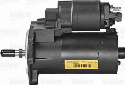 Valeo 726023 - Стартер autospares.lv