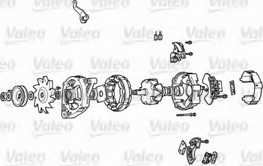 Valeo A11M11 - Генератор autospares.lv