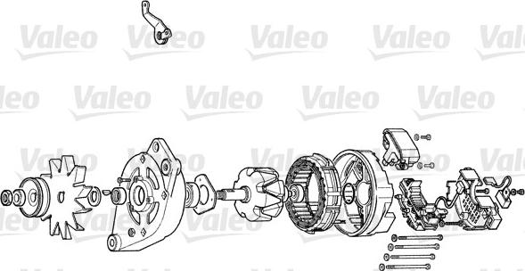 Valeo A13E11 - Генератор autospares.lv