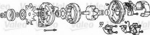 Valeo A12M1 - Генератор autospares.lv