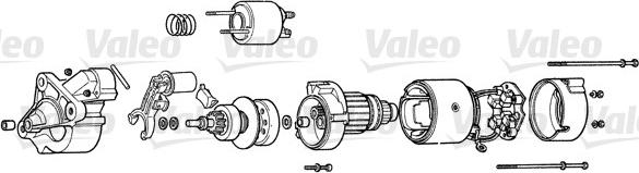 Valeo D9R90 - Стартер autospares.lv