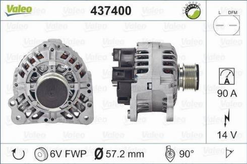 Valeo SG9B015 - Генератор autospares.lv