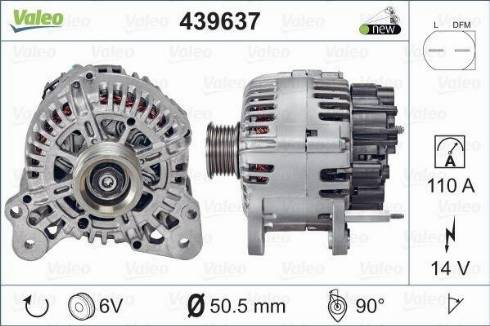 Valeo TG11C057 - Генератор autospares.lv