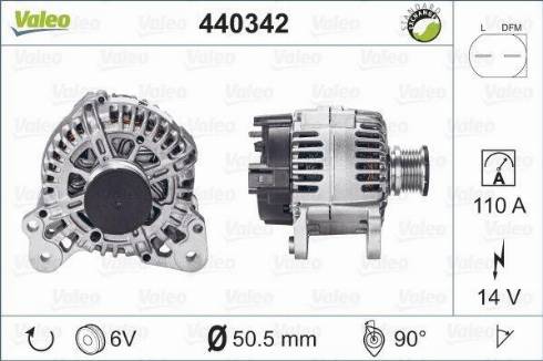 Valeo TG11C067 - Генератор autospares.lv