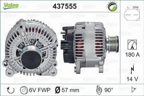 Valeo TG17C019 - Генератор autospares.lv