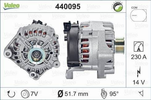 Valeo TG23C011 - Генератор autospares.lv