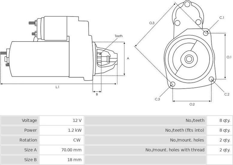 Valeo TM000A14301 - Стартер autospares.lv