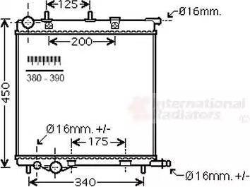 FPS 20 A74 - Радиатор, охлаждение двигателя autospares.lv