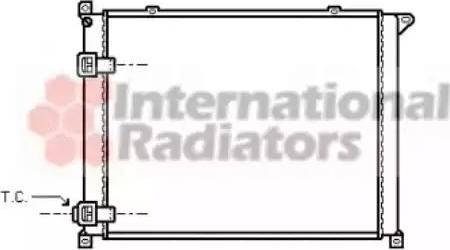 Van Wezel 43002137 - Радиатор, охлаждение двигателя autospares.lv