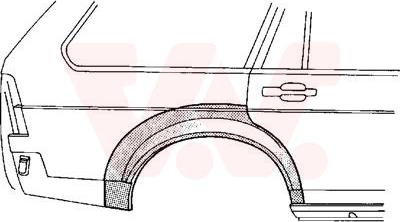 Van Wezel 5830148 - Боковина autospares.lv