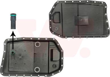 Van Wezel 0667071 - Масляный поддон, автоматическая коробка передач autospares.lv