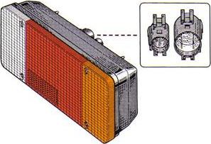 Van Wezel 1650926 - Задний фонарь autospares.lv