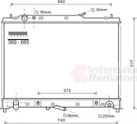 KOYORAD PL021487 - Радиатор, охлаждение двигателя autospares.lv