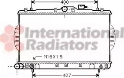 Van Wezel 82002088 - Радиатор, охлаждение двигателя autospares.lv