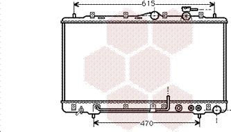 Van Wezel 82002033 - Радиатор, охлаждение двигателя autospares.lv