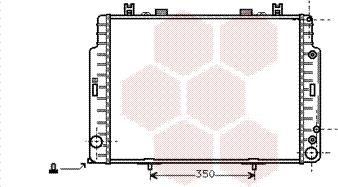 Van Wezel 30002131 - Радиатор, охлаждение двигателя autospares.lv