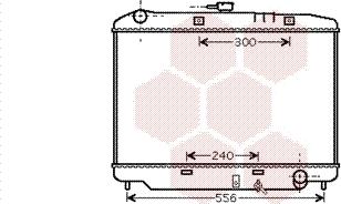 Van Wezel 37002179 - Радиатор, охлаждение двигателя autospares.lv