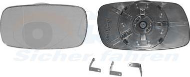 Van Wezel 3735831 - Зеркальное стекло, наружное зеркало autospares.lv