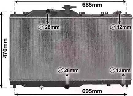 KOYORAD PL063168 - Радиатор, охлаждение двигателя autospares.lv