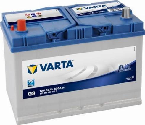 Varta 595405083 - Стартерная аккумуляторная батарея, АКБ autospares.lv