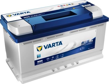 Varta 595500085D842 - Стартерная аккумуляторная батарея, АКБ autospares.lv