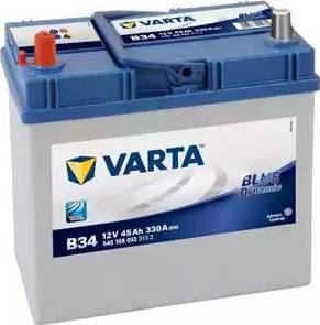 Varta 5451580333132 - Стартерная аккумуляторная батарея, АКБ autospares.lv