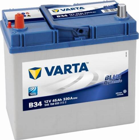 Varta 545158033 - Стартерная аккумуляторная батарея, АКБ autospares.lv