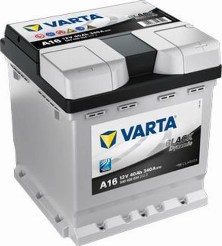 Varta 540406034 - Стартерная аккумуляторная батарея, АКБ autospares.lv