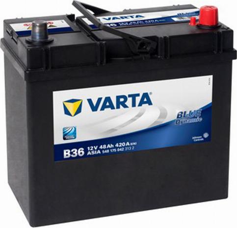 Varta 548175042 - Стартерная аккумуляторная батарея, АКБ autospares.lv