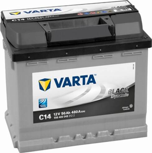 Varta 556400048 - Стартерная аккумуляторная батарея, АКБ autospares.lv