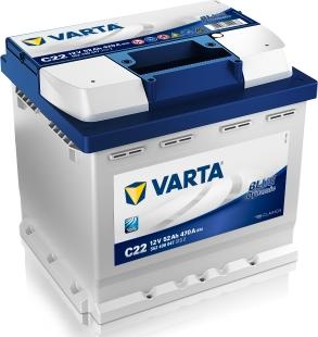 Varta 5524000473132 - Стартерная аккумуляторная батарея, АКБ autospares.lv