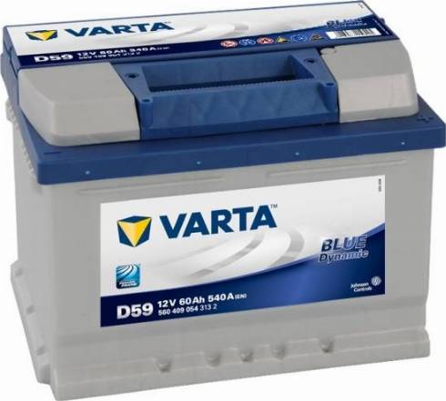 Varta 560409054 - Стартерная аккумуляторная батарея, АКБ autospares.lv