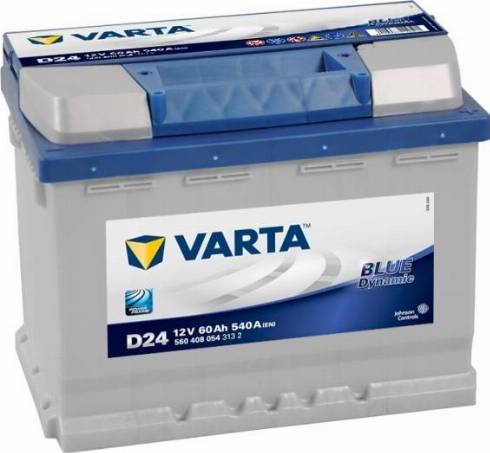 Varta 560408054 - Стартерная аккумуляторная батарея, АКБ autospares.lv