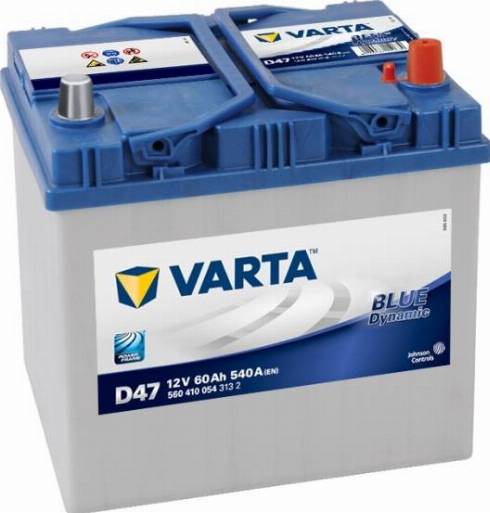 Varta 560410054 - Стартерная аккумуляторная батарея, АКБ autospares.lv