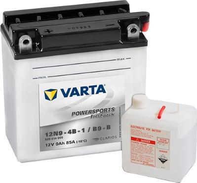 Varta 509014009I314 - Стартерная аккумуляторная батарея, АКБ autospares.lv
