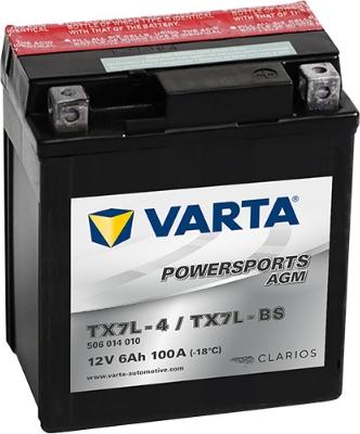 Varta 506014010I314 - Стартерная аккумуляторная батарея, АКБ autospares.lv
