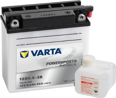 Varta 506011006I314 - Стартерная аккумуляторная батарея, АКБ autospares.lv
