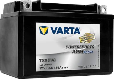 Varta 508909014I312 - Стартерная аккумуляторная батарея, АКБ autospares.lv