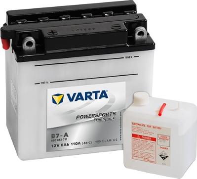 Varta 508013011I314 - Стартерная аккумуляторная батарея, АКБ autospares.lv