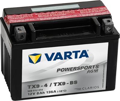 Varta 508012014I314 - Стартерная аккумуляторная батарея, АКБ autospares.lv
