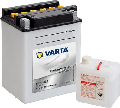 Varta 514014019I314 - Стартерная аккумуляторная батарея, АКБ autospares.lv