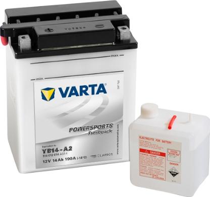 Varta 514012014A514 - Стартерная аккумуляторная батарея, АКБ autospares.lv