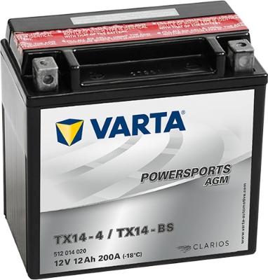 Varta 512014020I314 - Стартерная аккумуляторная батарея, АКБ autospares.lv