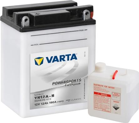 Varta 512015012A514 - Стартерная аккумуляторная батарея, АКБ autospares.lv