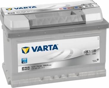 Varta 574402075 - Стартерная аккумуляторная батарея, АКБ autospares.lv