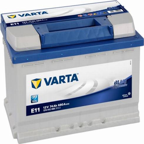 Varta 574012068 - Стартерная аккумуляторная батарея, АКБ autospares.lv
