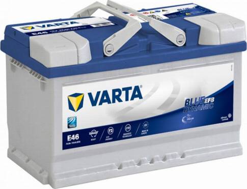Varta 575500073 - Стартерная аккумуляторная батарея, АКБ autospares.lv