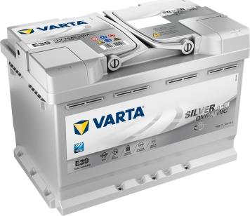 Varta 570901076J382 - Стартерная аккумуляторная батарея, АКБ autospares.lv